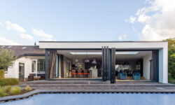 modern wonen met harmonicadeuren